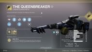 The Queenbreaker in Destiny 2 (Image via Bungie)